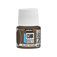 Boja za kožu Pebeo Setacolor matt/satin 45 ml – espresso smeđa