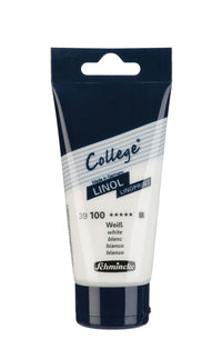 Boja za linorez Schmincke College Linol 75 ml – 100 Bijela