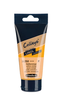 Boja za linorez Schmincke College Linol 75 ml – 250 Žuto narančasta