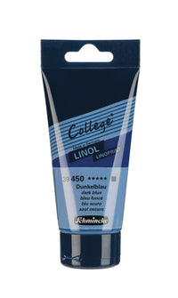 Boja za linorez Schmincke College Linol 75 ml – 450 Tamno plava