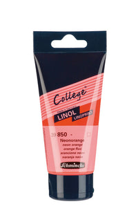 Boja za linorez Schmincke College Linol 75 ml – 850 Neon narančasta