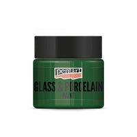 Boja za staklo i porculan PENTART - 30 ml – 21342 - zelena
