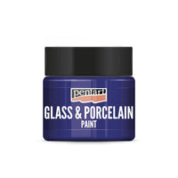 Boja za staklo i porculan PENTART - 30 ml – 21345 - plava