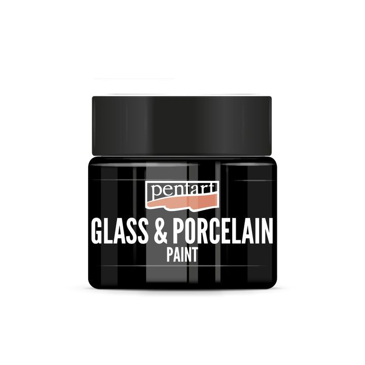 Boja za staklo i porculan PENTART - 30 ml – 21347 - crna