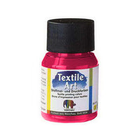 Boja za svijetli tekstil 59 ml – neonska crvena