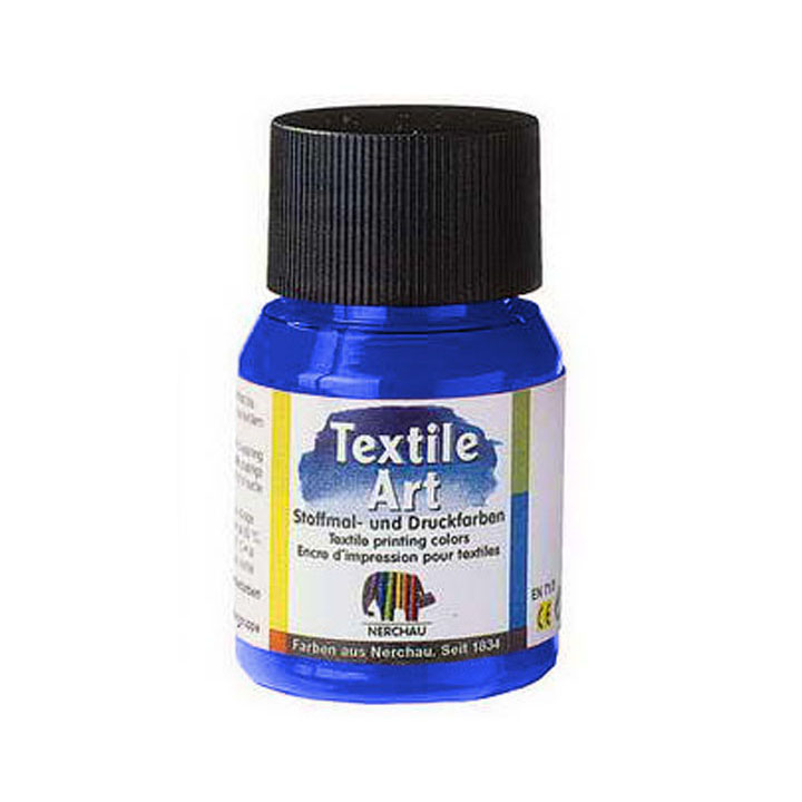 Boja za svijetli tekstil 59 ml – tamno plava