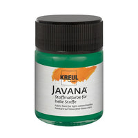 Boja za svijetli tekstil JAVANA 50 ml – tamnozelena