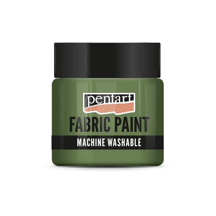 Boja za tekstil Pentart 50 ml – bor zelena