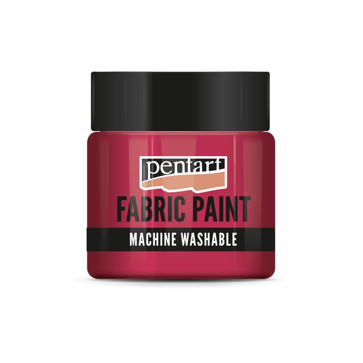 Boja za tekstil Pentart 50 ml – crvena