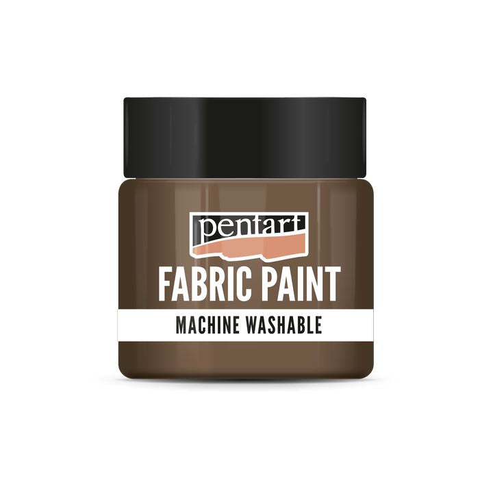 Boja za tekstil Pentart 50 ml – smeđa