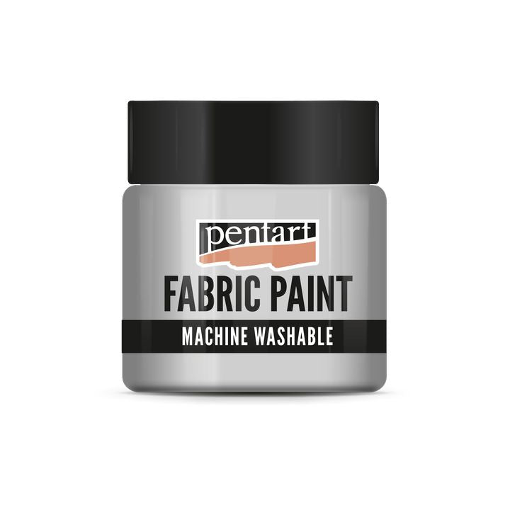 Boja za tekstil Pentart 50 ml – siva