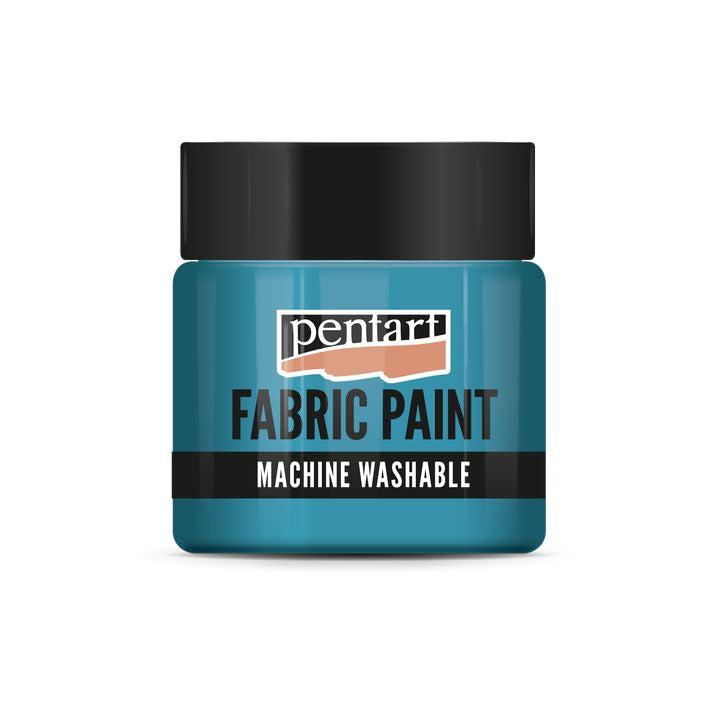 Boja za tekstil Pentart 50 ml – tirkizno plava