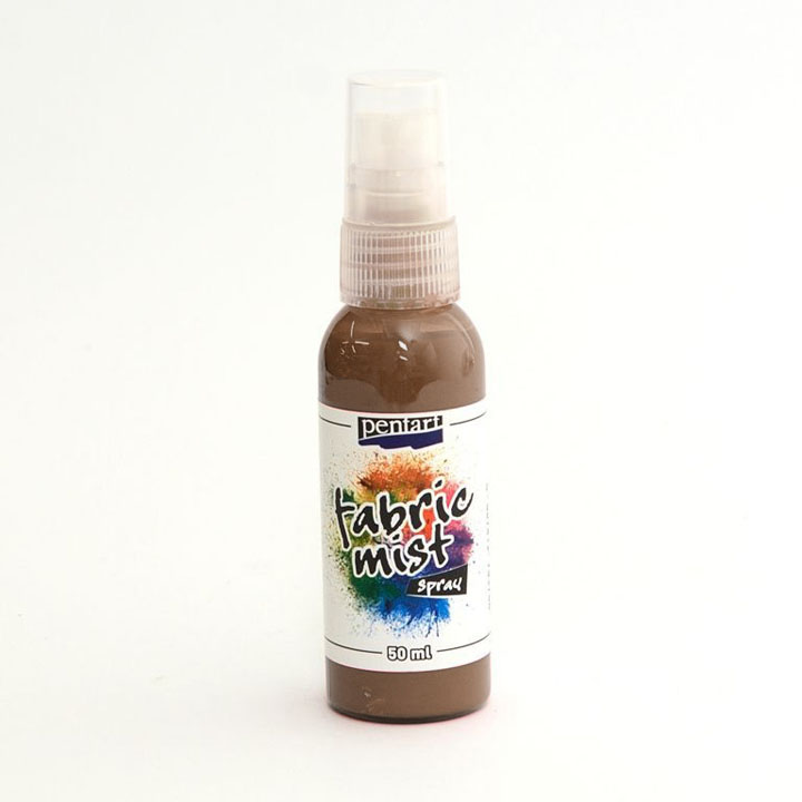 Boja za tekstil u spreju Fabric Mist 50 ml – karamel