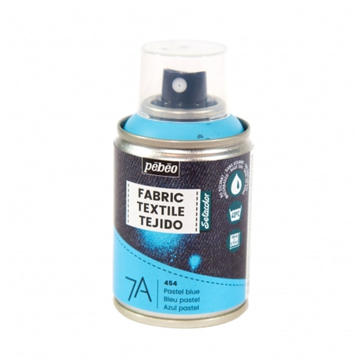Boja za tekstil u spreju Pebeo 7A 100 ml – 454 pastel plava