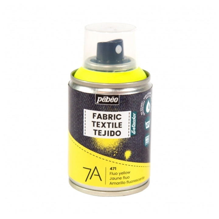 Boja za tekstil u spreju Pebeo 7A 100 ml – 471 fluo žuta