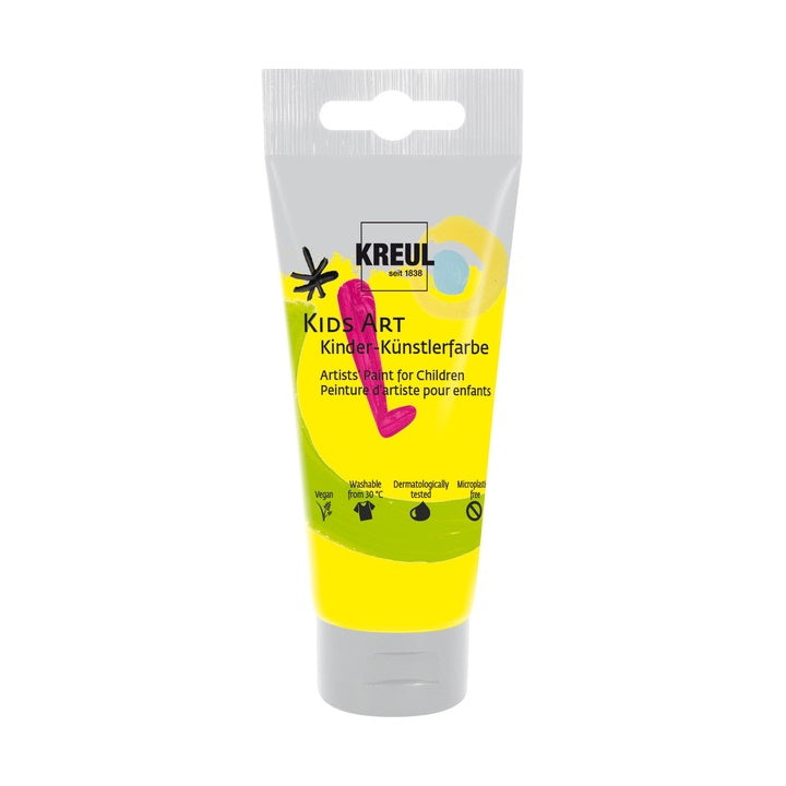 Barve za djecu KREUL 75 ml – osnovna žuta