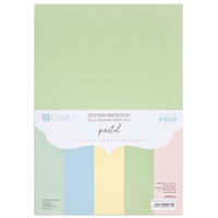 Papiri u boji DP Craft - komplet 20 kom – pastelni