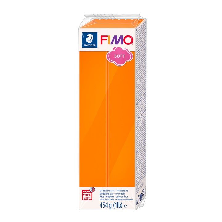 Polimerna masa FIMO Soft 454 g – Mandarina