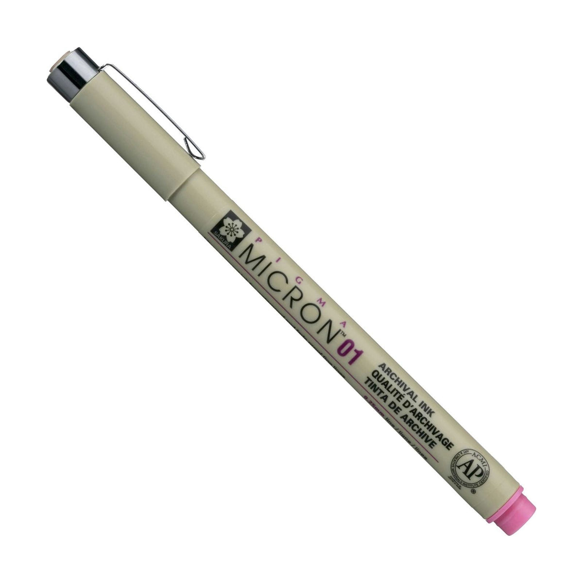 Fineliner SAKURA Pigma Micron ružičasti 0,25 – 0,50 mm