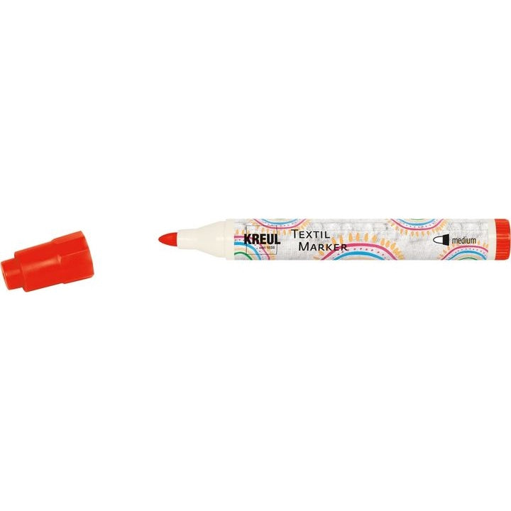 Flomasteri za tekstil KREUL medium – crvena