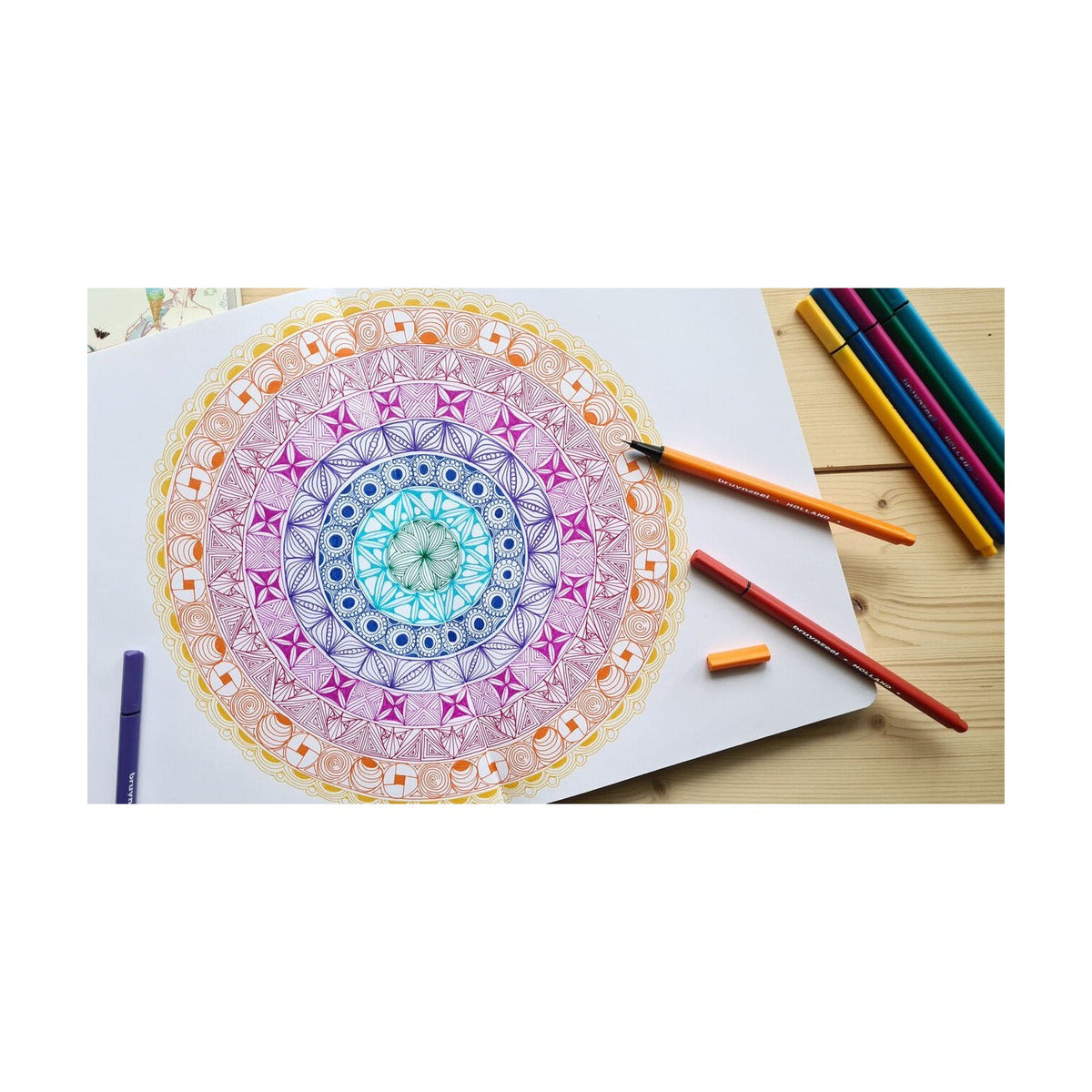 Flomasteri Bruynzeel Fineliner 0,4 mm