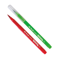 Flomasteri Colorino Brush s dugim kistastim vrhom – 10 boja