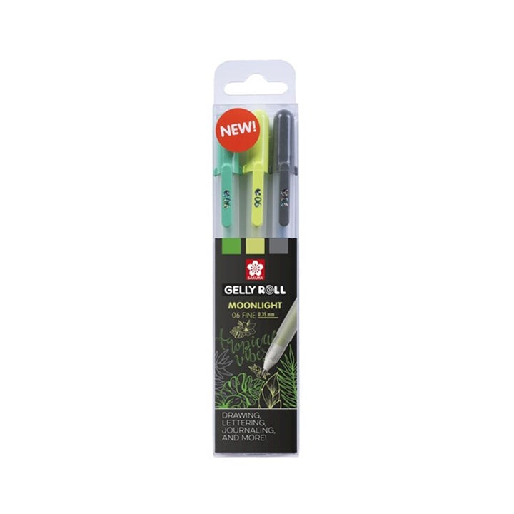 Gel olovke Sakura Gelly Roll MOONLIGHT - 3 kom