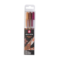 Gélové perá Sakura Gelly Roll METALLIC - 3 ks | rôzne sady — obrázok 5