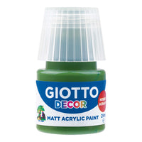 Giotto Decor akrilna boja mat 25 ml – šumsko zelena