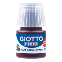 Giotto Decor akrilna boja mat 25 ml – sepija