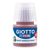 Giotto Decor akrilna boja mat 25 ml – prirodna umbra
