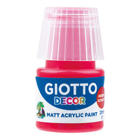 Giotto Decor akrilna boja mat 25 ml – vermilion crvena