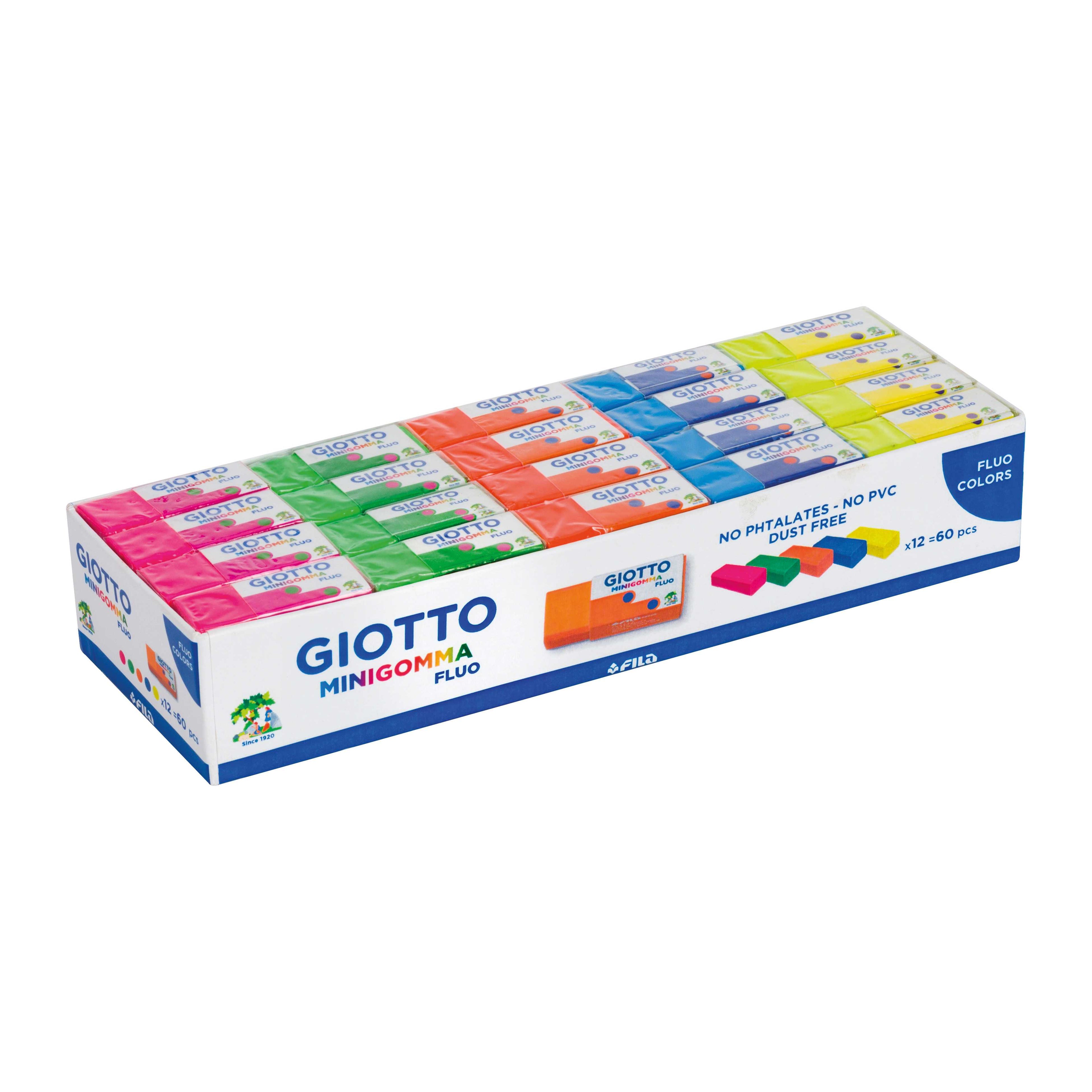GIOTTO Mini fluorescentna gumica za brisanje 1 kom