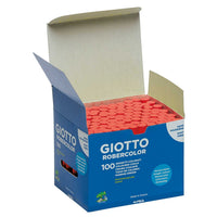 giotto robercolor krede bez prašine 100 kom – crveno