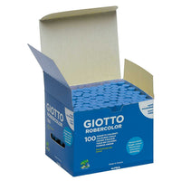 giotto robercolor krede bez prašine 100 kom – plavo