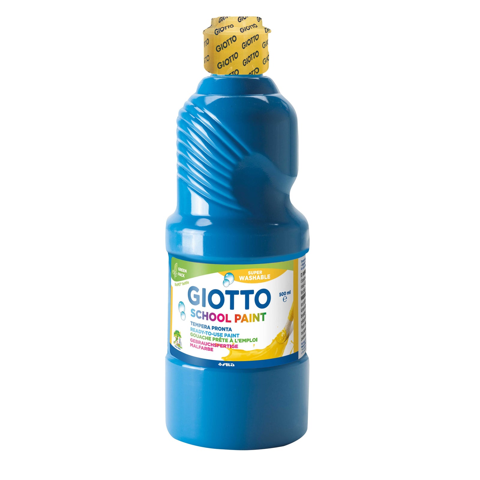 GIOTTO School Paint periva tempera boja 500 ml – cijan