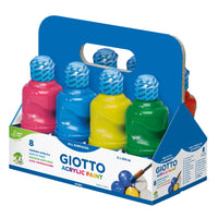 Giotto set akrilnih boja 8 x 250 ml