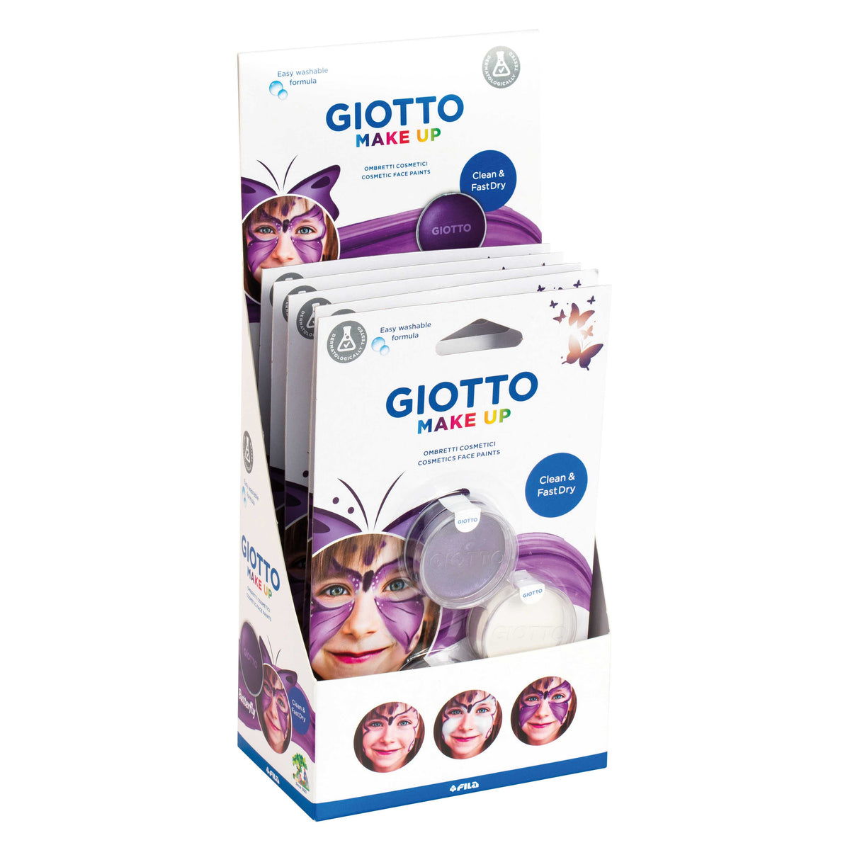 Giotto set boja za lice Leptir 3 x 5 ml