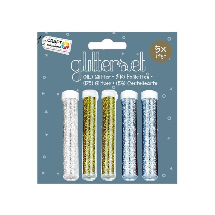 Svijetlucavi prašak Craft Sensations 5 x 5 gr – Set 2