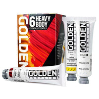GOLDEN Heavy Body set akrilnih boja Essentials 6 x 59 ml