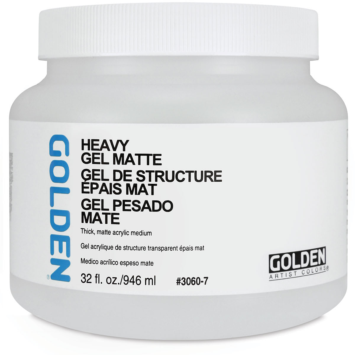 GOLDEN Heavy Gel Matte gusti akrilni gel mat