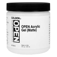 GOLDEN Open Acrylic Gel Matte sporosušeći akrilni gel mat 237 ml