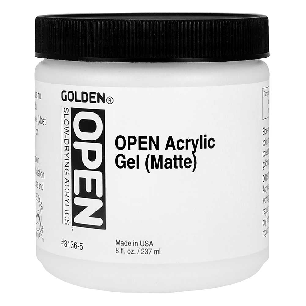 GOLDEN Open Acrylic Gel Matte sporosušeći akrilni gel mat 237 ml