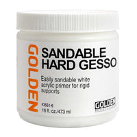 GOLDEN Sandable Hard Gesso bijeli akrilni gesso za brušenje