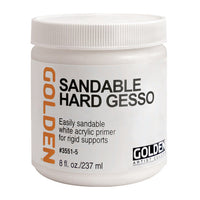 GOLDEN Sandable Hard Gesso bijeli akrilni gesso za brušenje