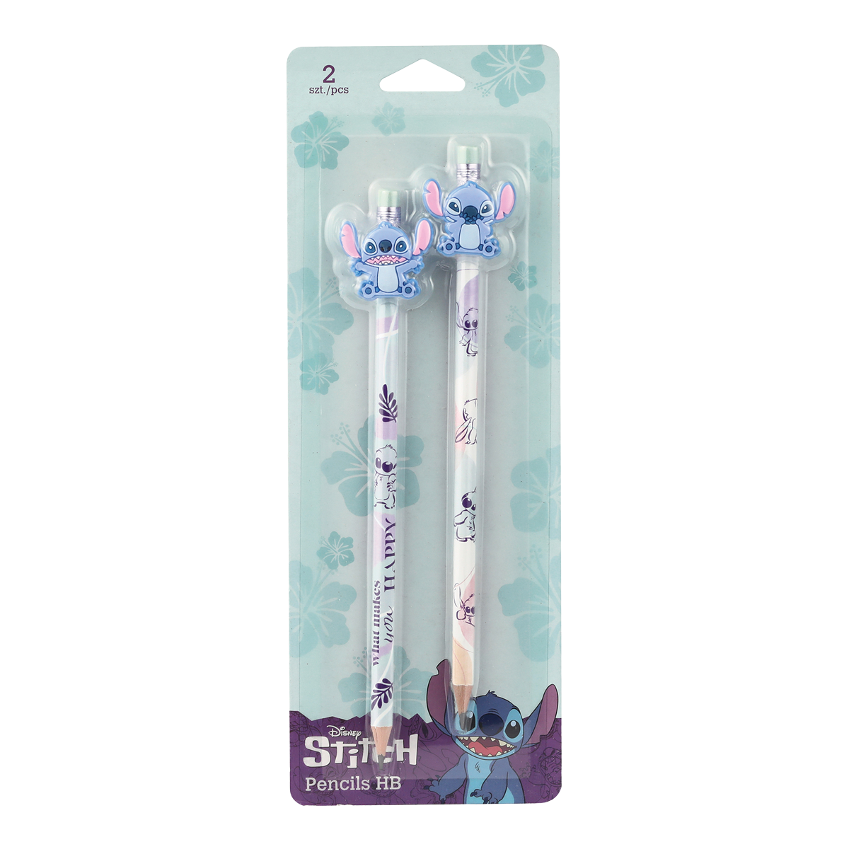 Grafitna olovka Colorino Stitch Pastel 2 s gumicom
