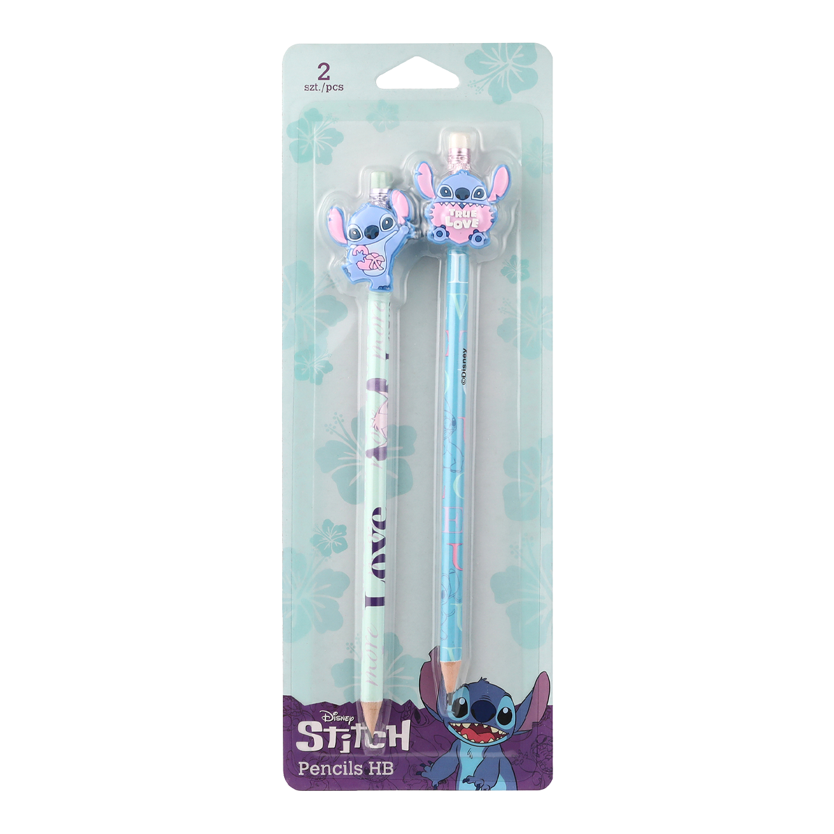 Grafitna olovka Colorino Stitch Pastel s bijelom gumicom