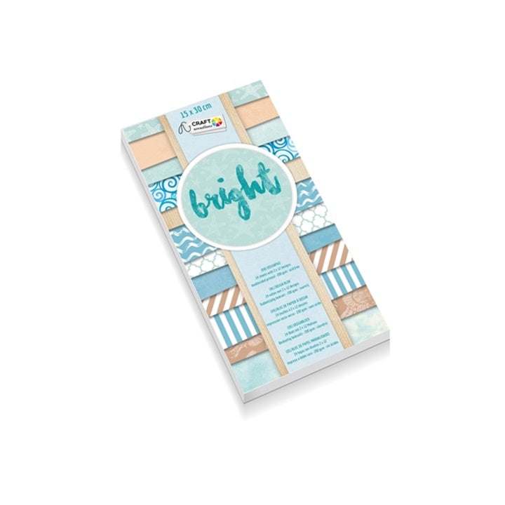 hartie pentru scrapbooking craft sensations 15x30 cm 24 coli ro rmscr0290 18ge