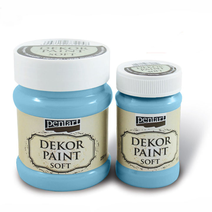 Nježna dekorativna boja 100 ml – 21480 - laneno plava