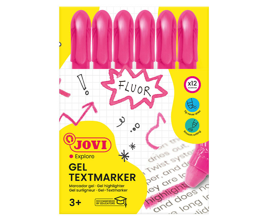 JOVI gel marker ružičasti